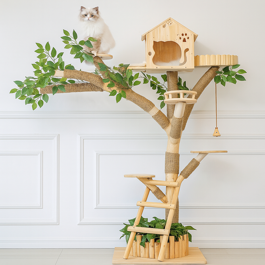 Arbre à Chat Design Naturel