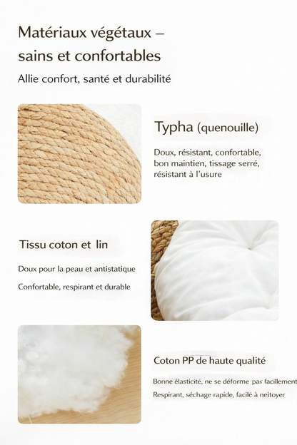 Panier Douillet Chat Osier