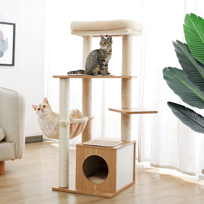 Arbre Chat Design Cache Litière