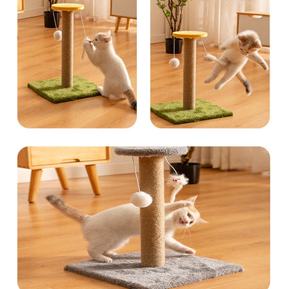 Arbre Chat Griffoir Sisal Jouet Suspendu