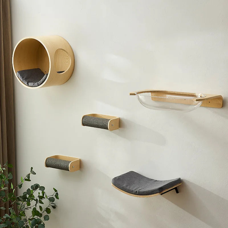 Arbre Chat Mural Design Moderne