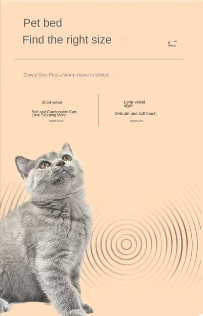 Panier Chat Apaisant Cocon Douillet Anti-Stress