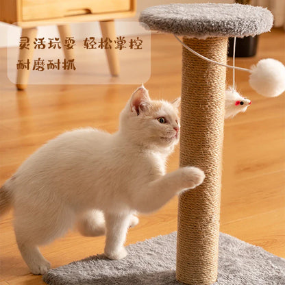 Arbre Chat Griffoir Sisal Jouet Suspendu