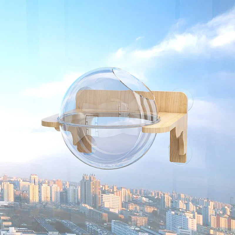 Étagères Fenêtre Chat Mural Ventouses