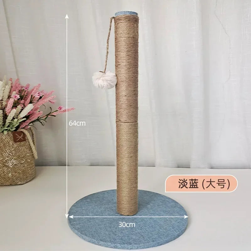 Arbre à Chat Tour Griffoir Sisal Lin DIY