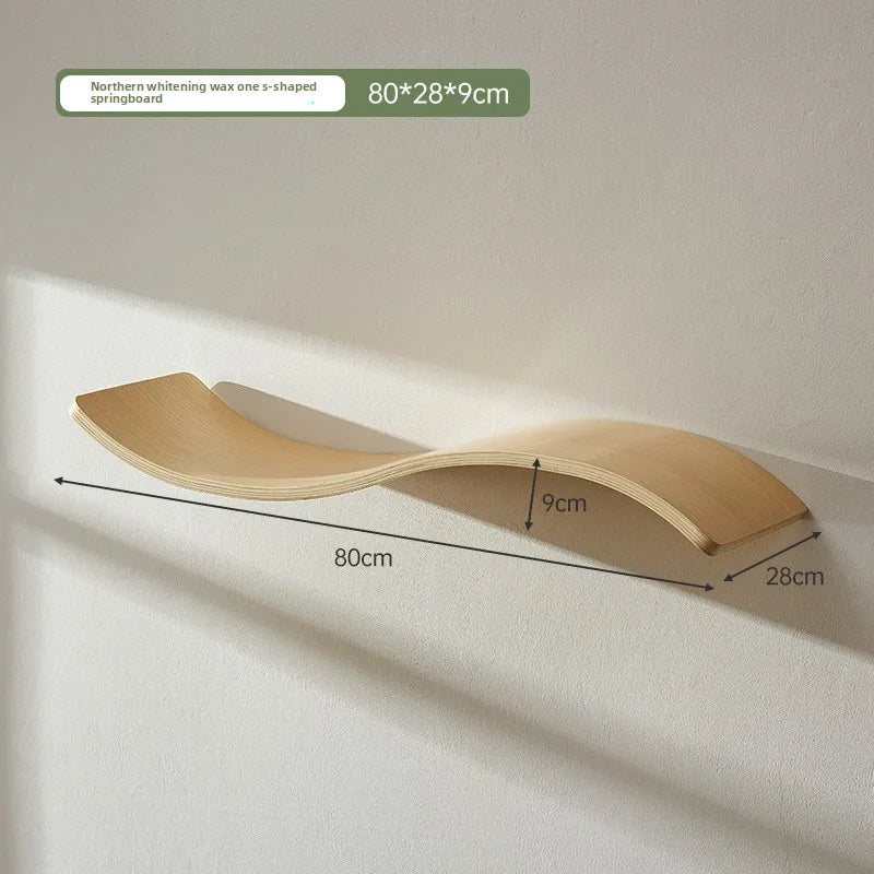 Arbre Chat Mural Design Moderne