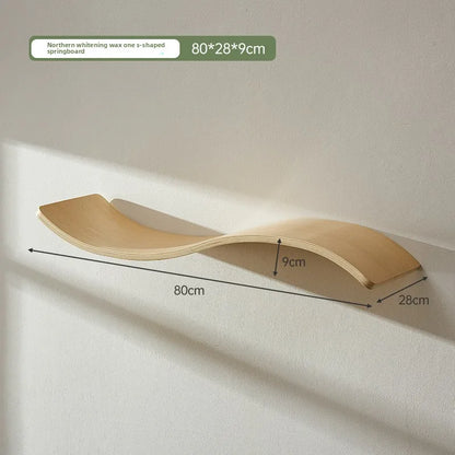 Arbre Chat Mural Design Moderne