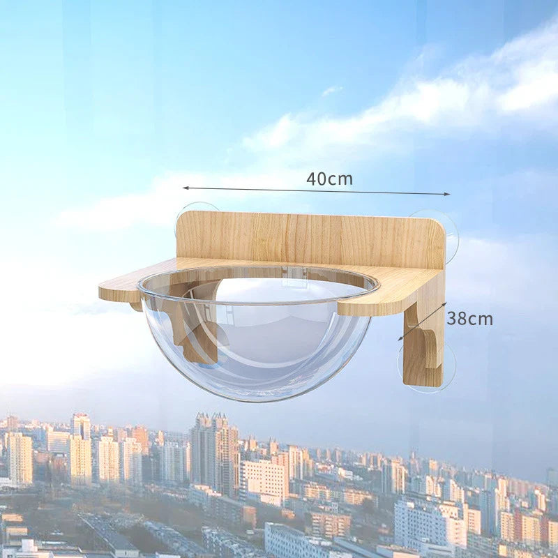 Étagères Fenêtre Chat Mural Ventouses