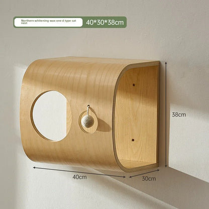 Arbre Chat Mural Design Moderne