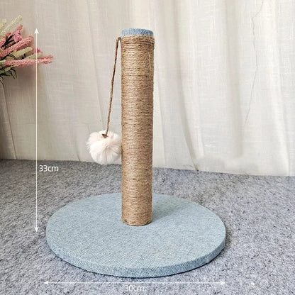 Arbre à Chat Tour Griffoir Sisal Lin DIY