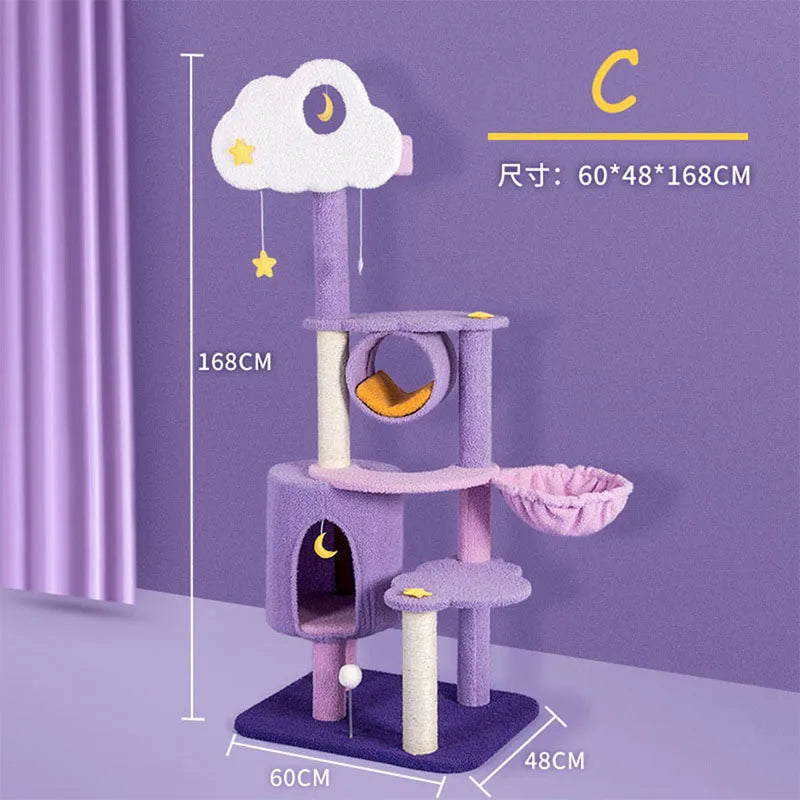 Arbre à Chat Nuage Céleste