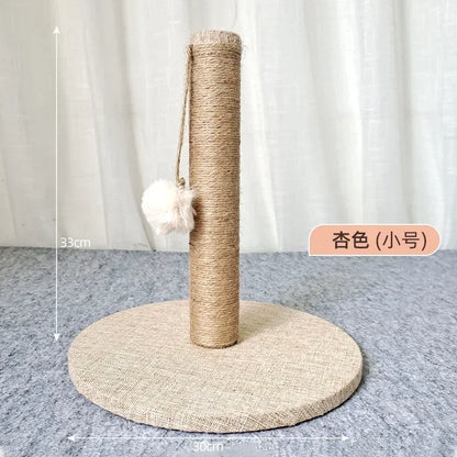 Arbre à Chat Tour Griffoir Sisal Lin DIY