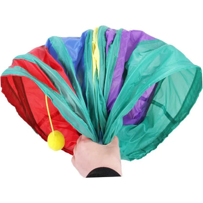 Arbre Chat Tunnel Multi-Couleurs