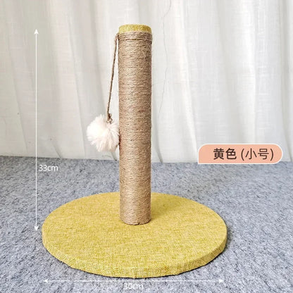 Arbre à Chat Tour Griffoir Sisal Lin DIY