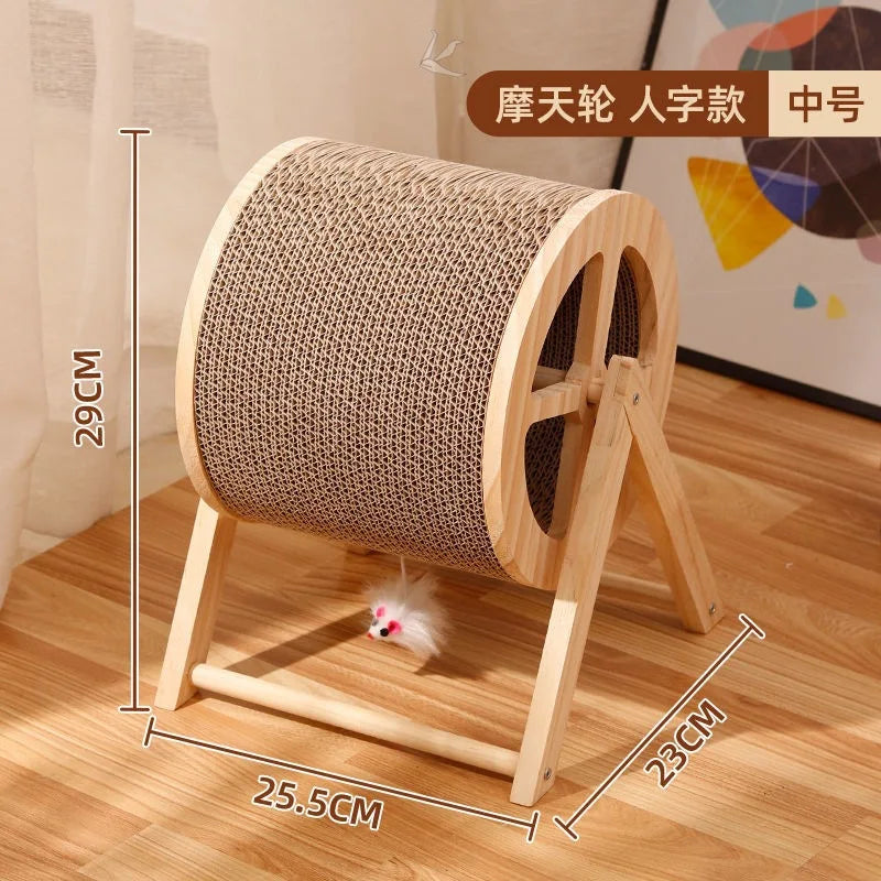 Roue d'Exercice Silencieuse pour Chat