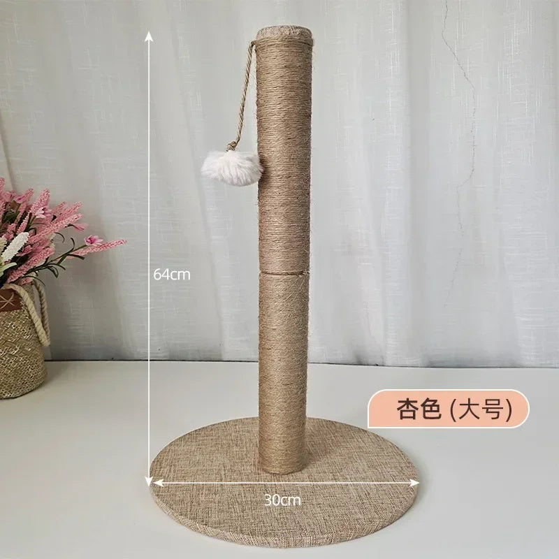 Arbre à Chat Tour Griffoir Sisal Lin DIY