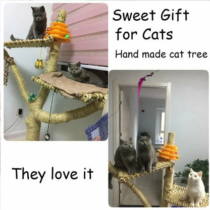 Corde Sisal DIY Arbre à Chat