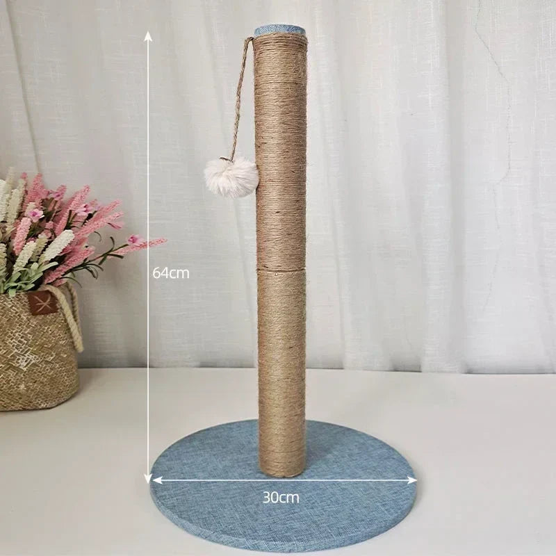 Arbre à Chat Tour Griffoir Sisal Lin DIY