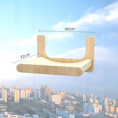 Étagères Fenêtre Chat Mural Ventouses