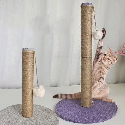 Arbre à Chat Tour Griffoir Sisal Lin DIY