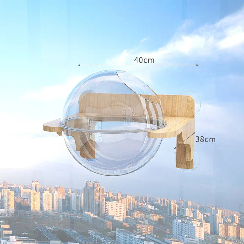 Étagères Fenêtre Chat Mural Ventouses