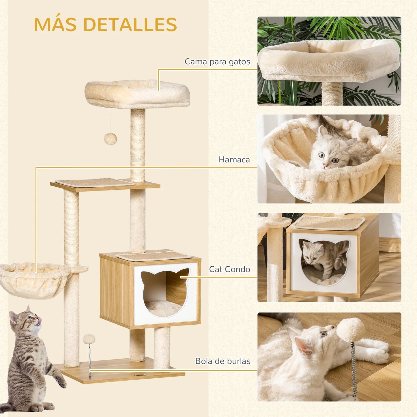 Arbre Chat Bois Douceur Hamac
