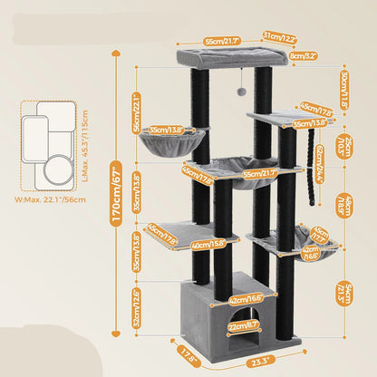 Arbre Chat Maine Coon Grands Chats