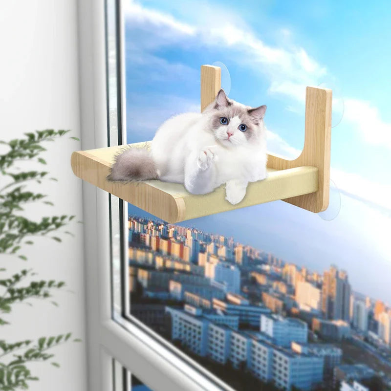 Étagères Fenêtre Chat Mural Ventouses