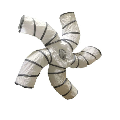 Arbre à Chat Tunnel Noir Coloré