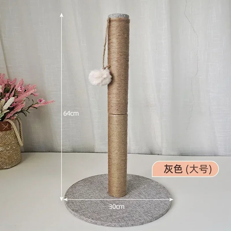 Arbre à Chat Tour Griffoir Sisal Lin DIY