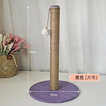 Arbre à Chat Tour Griffoir Sisal Lin DIY