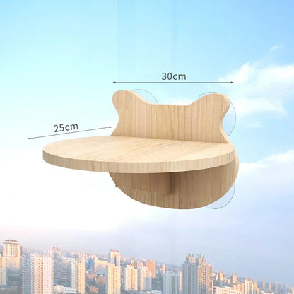 Étagères Fenêtre Chat Mural Ventouses