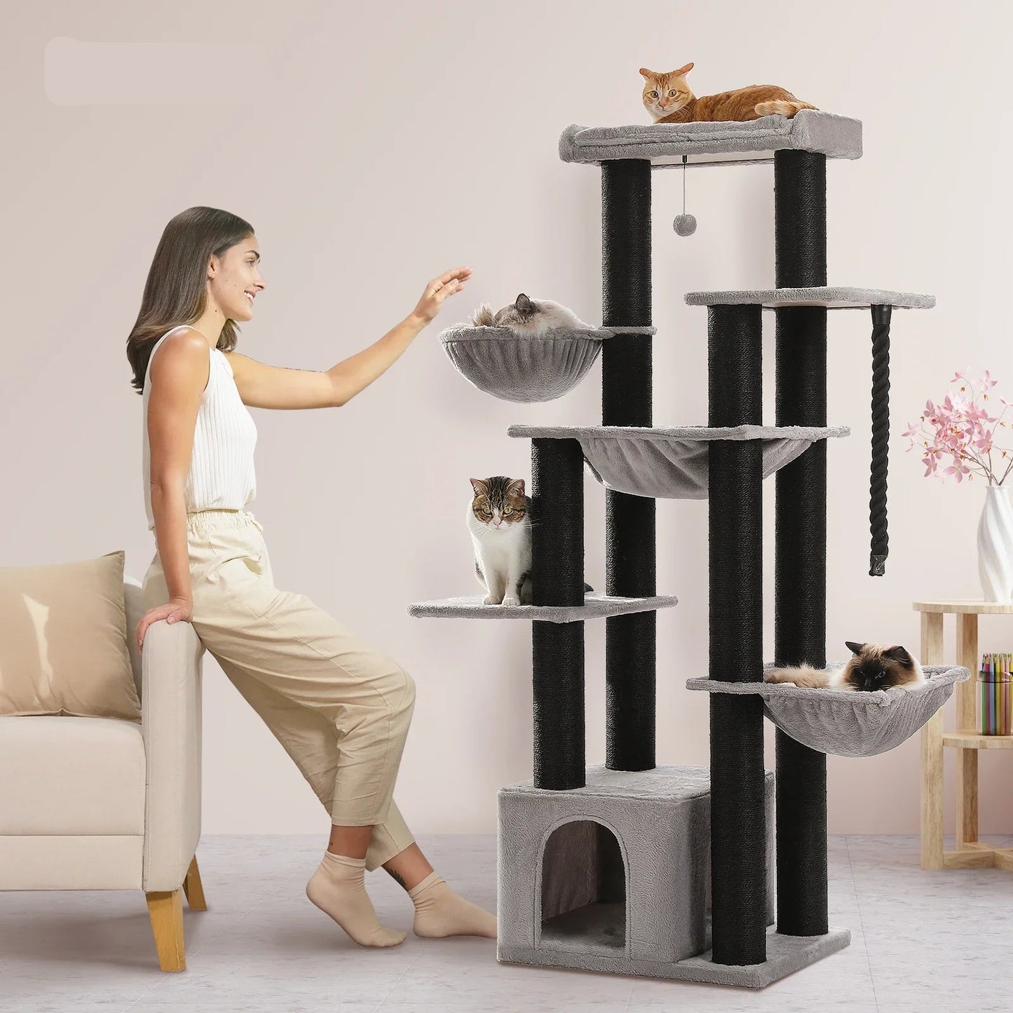 Arbre Chat Maine Coon Grands Chats