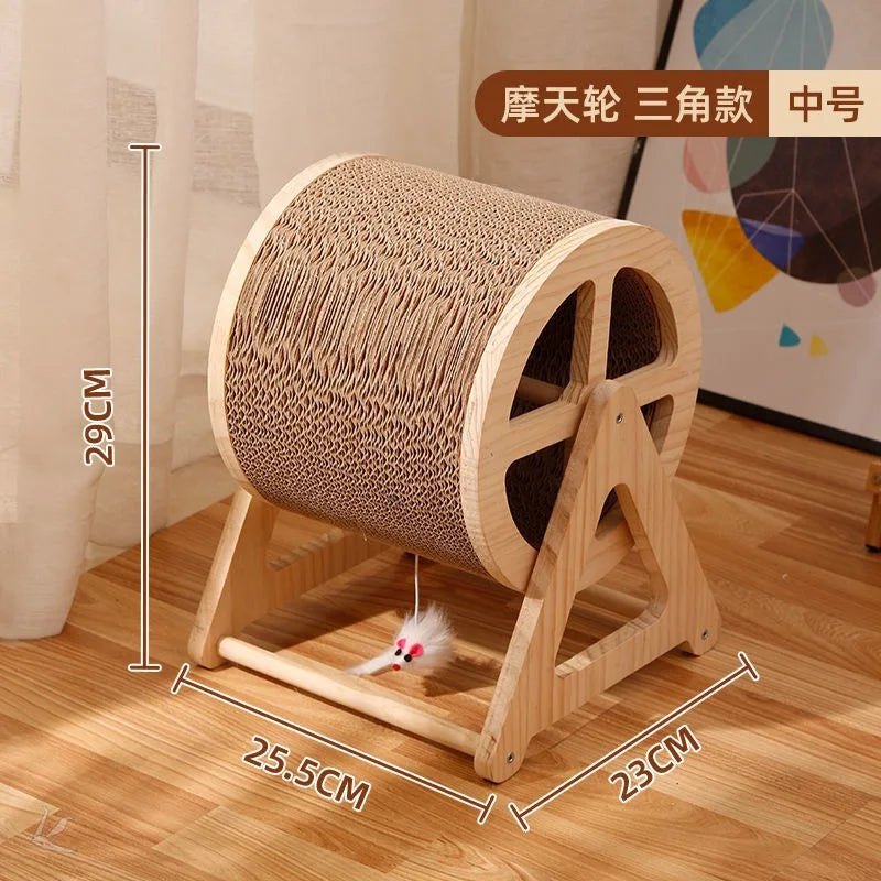 Roue d'Exercice Silencieuse pour Chat