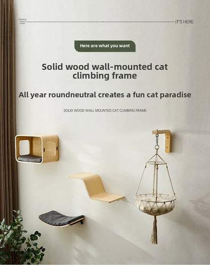 Arbre Chat Mural Design Moderne