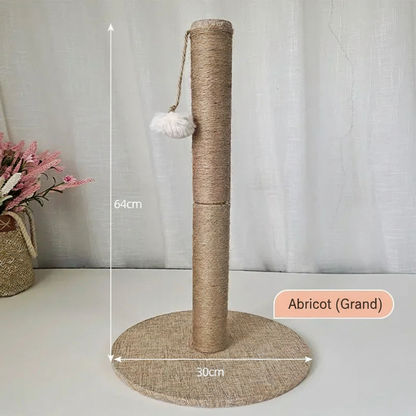 Arbre à Chat Tour Griffoir Sisal Lin DIY