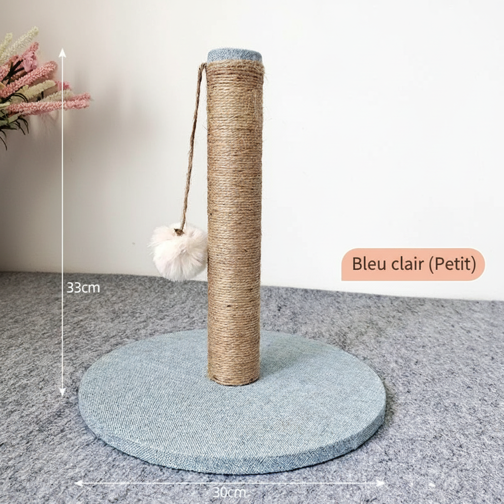 Arbre à Chat Tour Griffoir Sisal Lin DIY