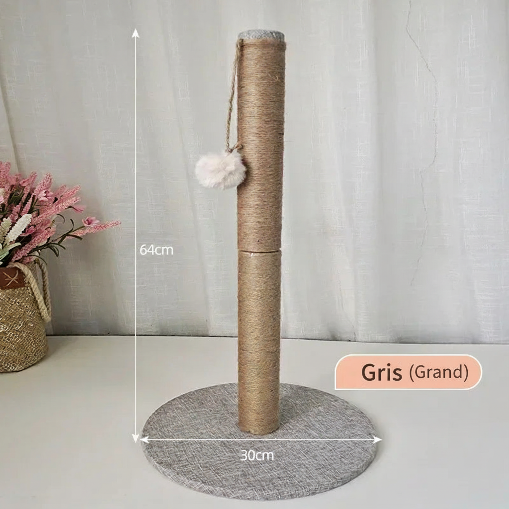 Arbre à Chat Tour Griffoir Sisal Lin DIY