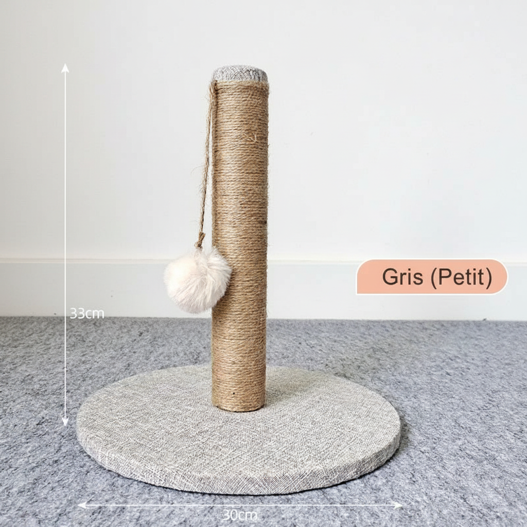 Arbre à Chat Tour Griffoir Sisal Lin DIY