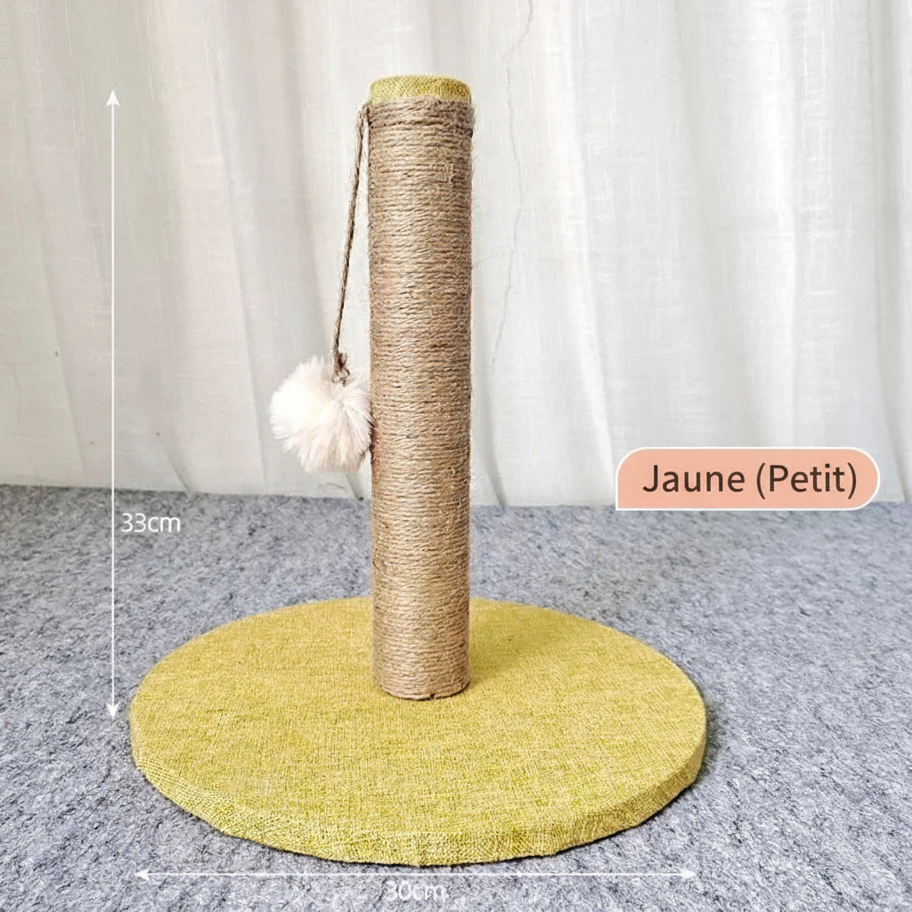 Arbre à Chat Tour Griffoir Sisal Lin DIY