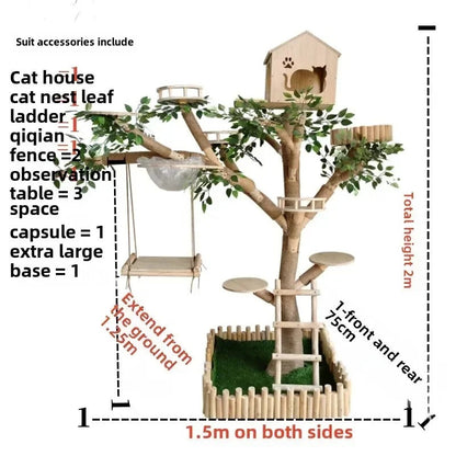 Arbre à Chat Design Naturel