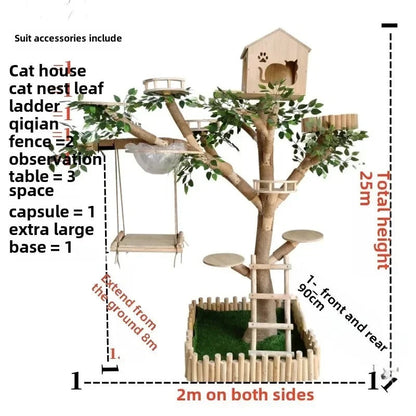 Arbre à Chat Design Naturel
