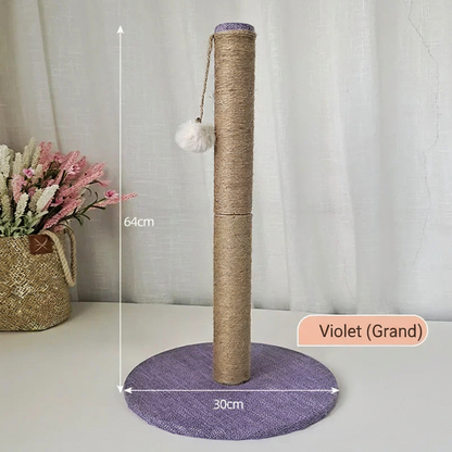 Arbre à Chat Tour Griffoir Sisal Lin DIY