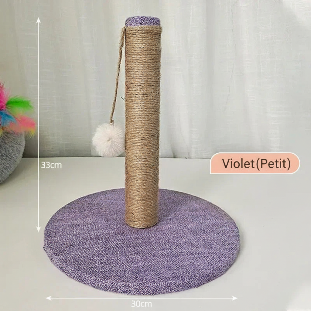 Arbre à Chat Tour Griffoir Sisal Lin DIY